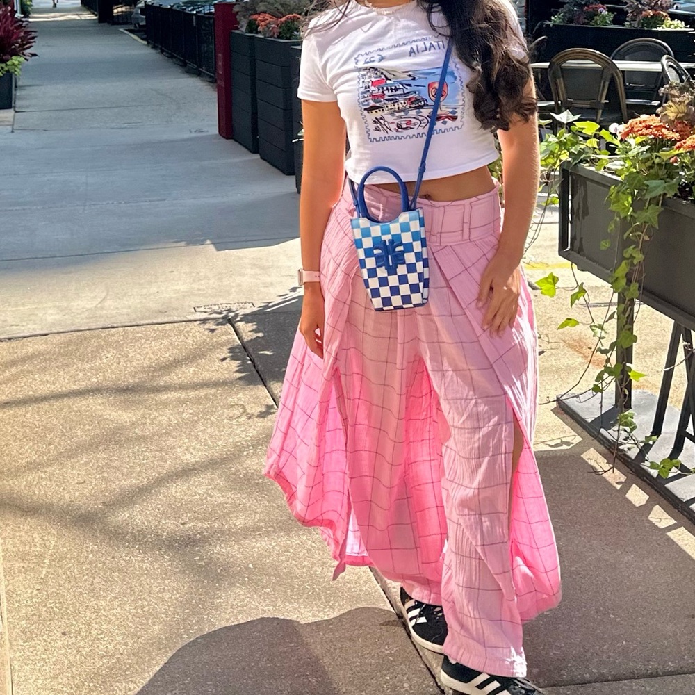 JW PEI Checkered bag